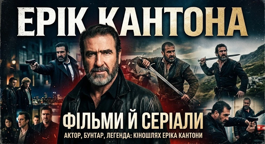 Що дивитися: фільми й серіали з Еріком Кантона