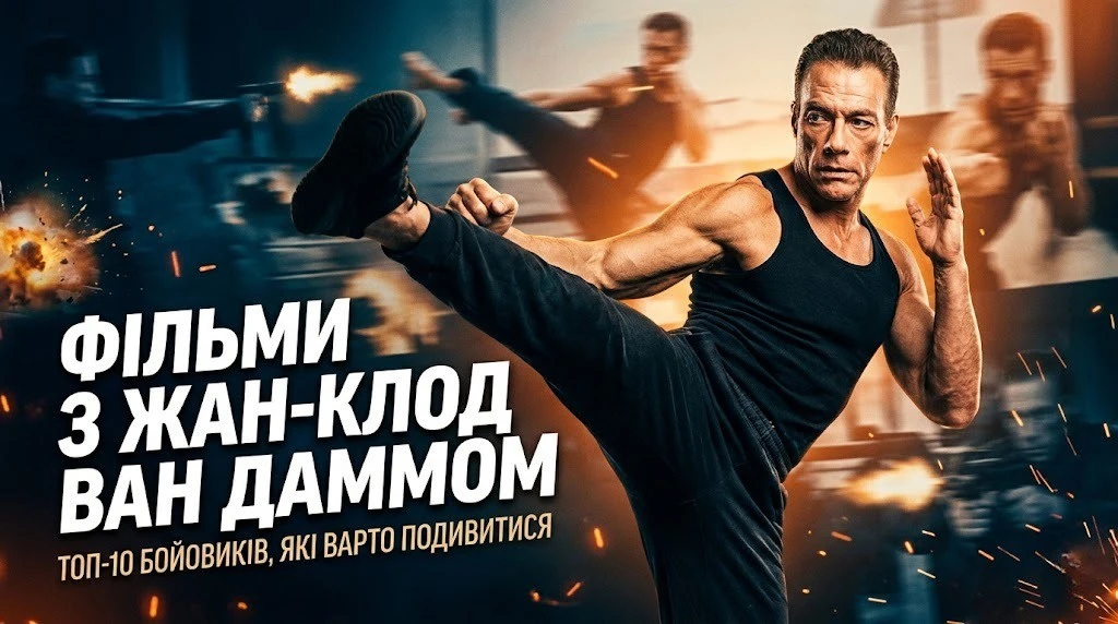 Найвідоміші фільми з Жан-Клод Ван Даммом, що знає кожен