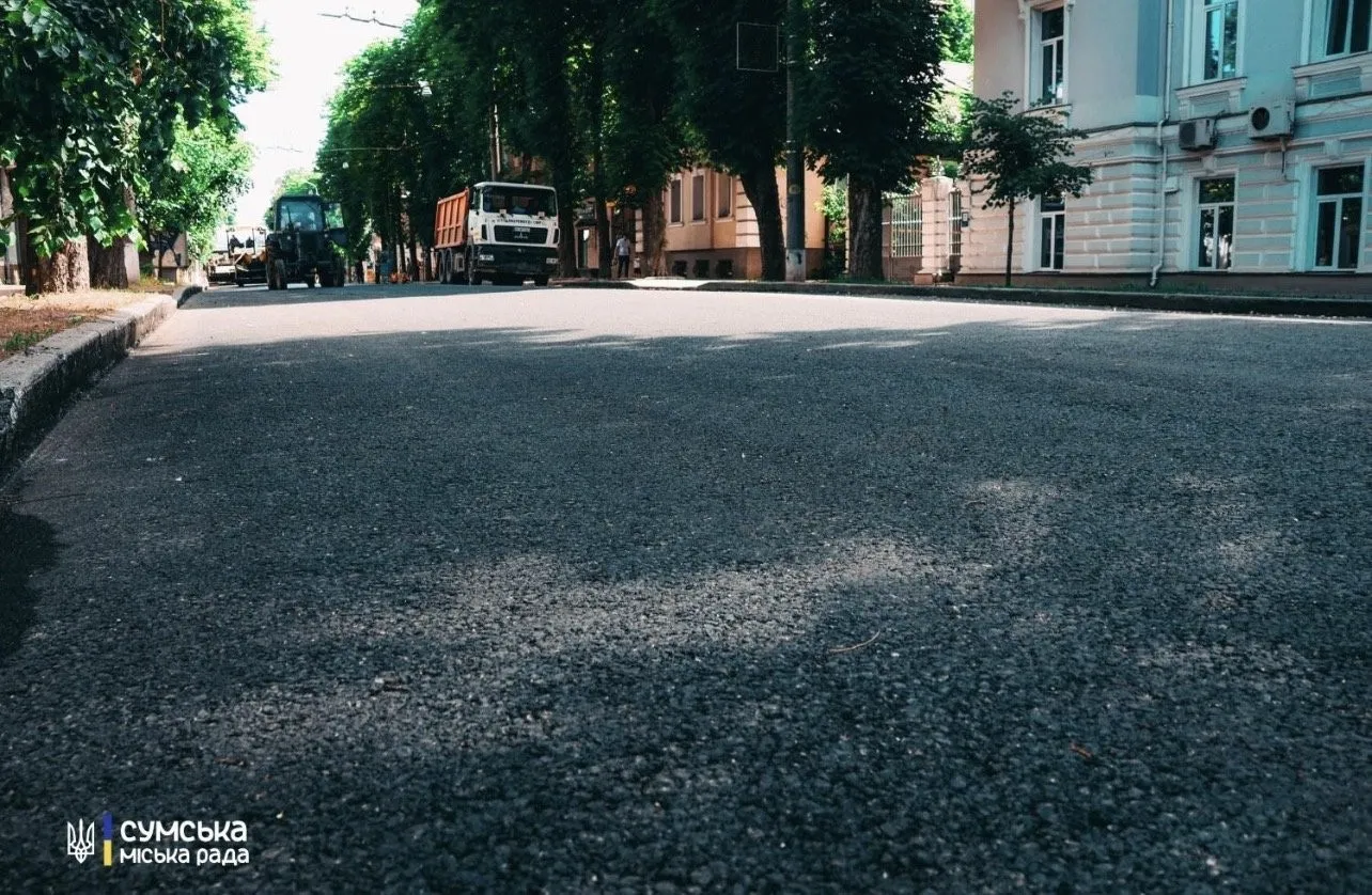 Ремонт доріг у Сумах: дорожники вже виконали більшу частину запланованих робіт