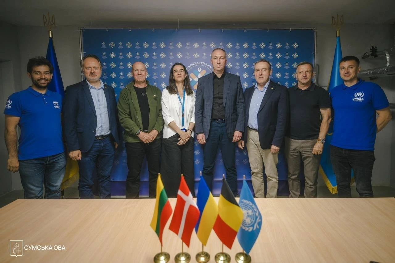 Міжнародний десант на Сумщині: посли трьох європейських країн та УВКБ ООН оцінили потреби прикордоння