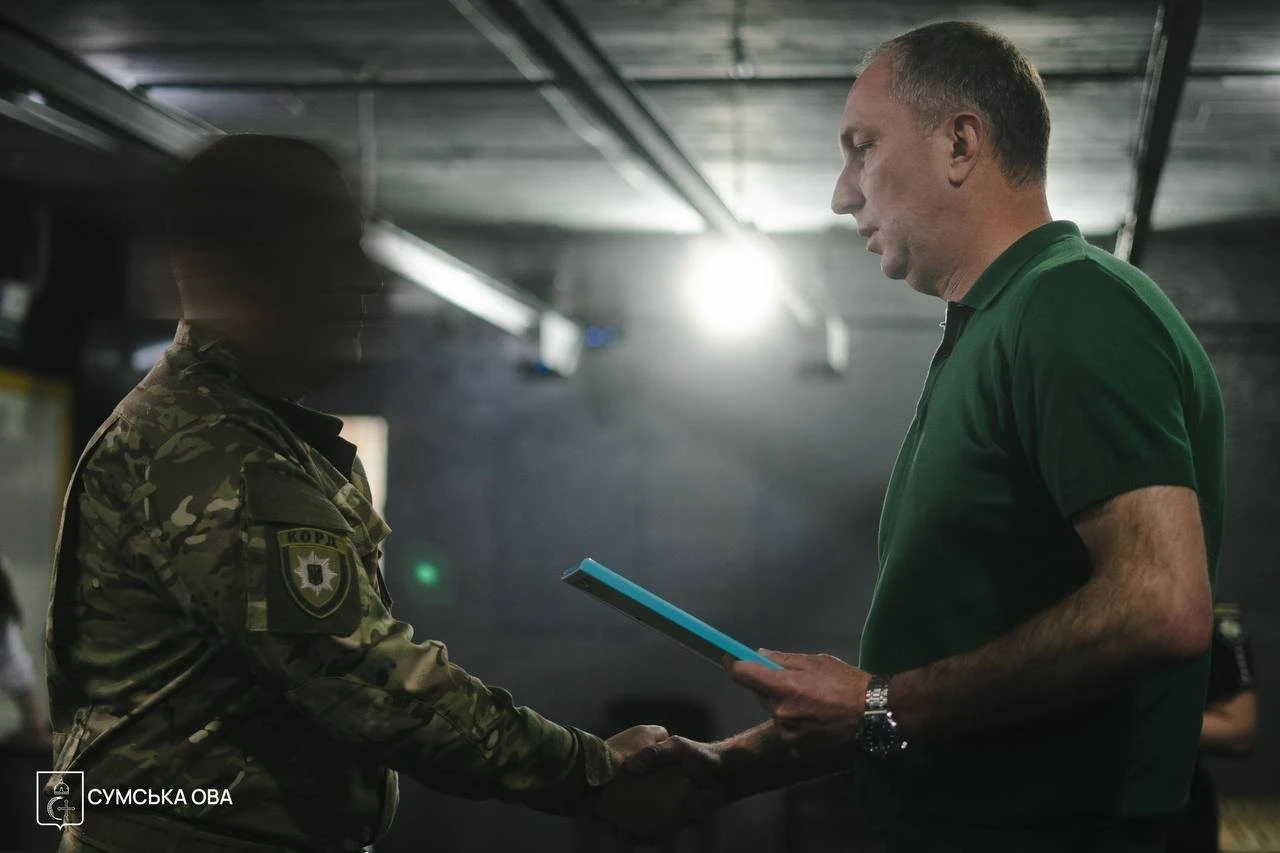 Десятиріччя спецпідрозділу КОРД: голова Сумської ОВА відзначитв роботу правоохоронців на передовій