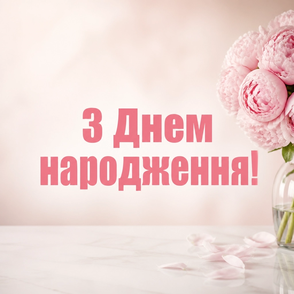 привітання з днем народження дівчині