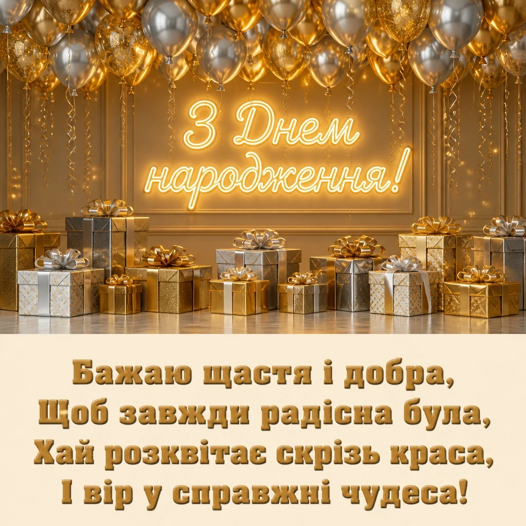 привітання з днем народження дівчині