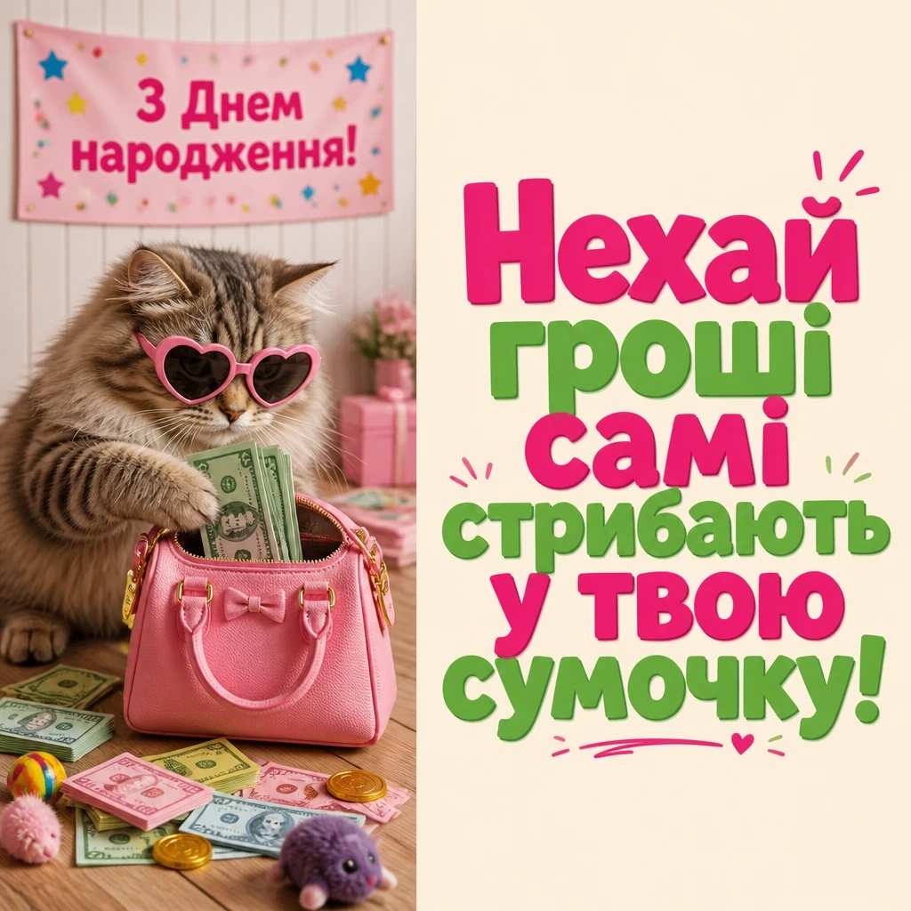 привітання з днем народження дівчині