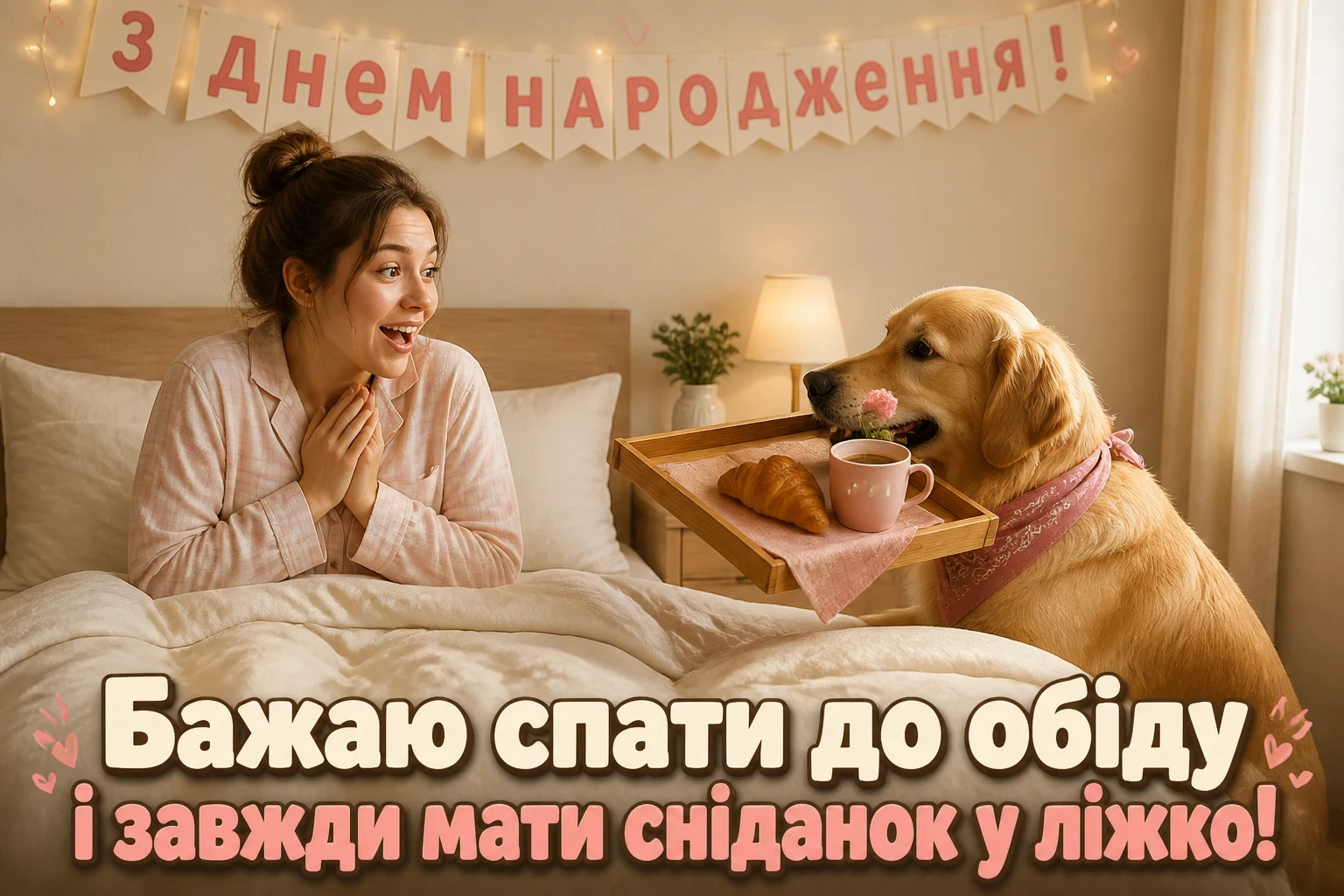 привітання з днем народження дівчині
