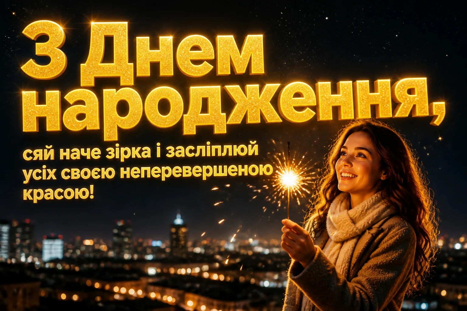 привітання з днем народження дівчині