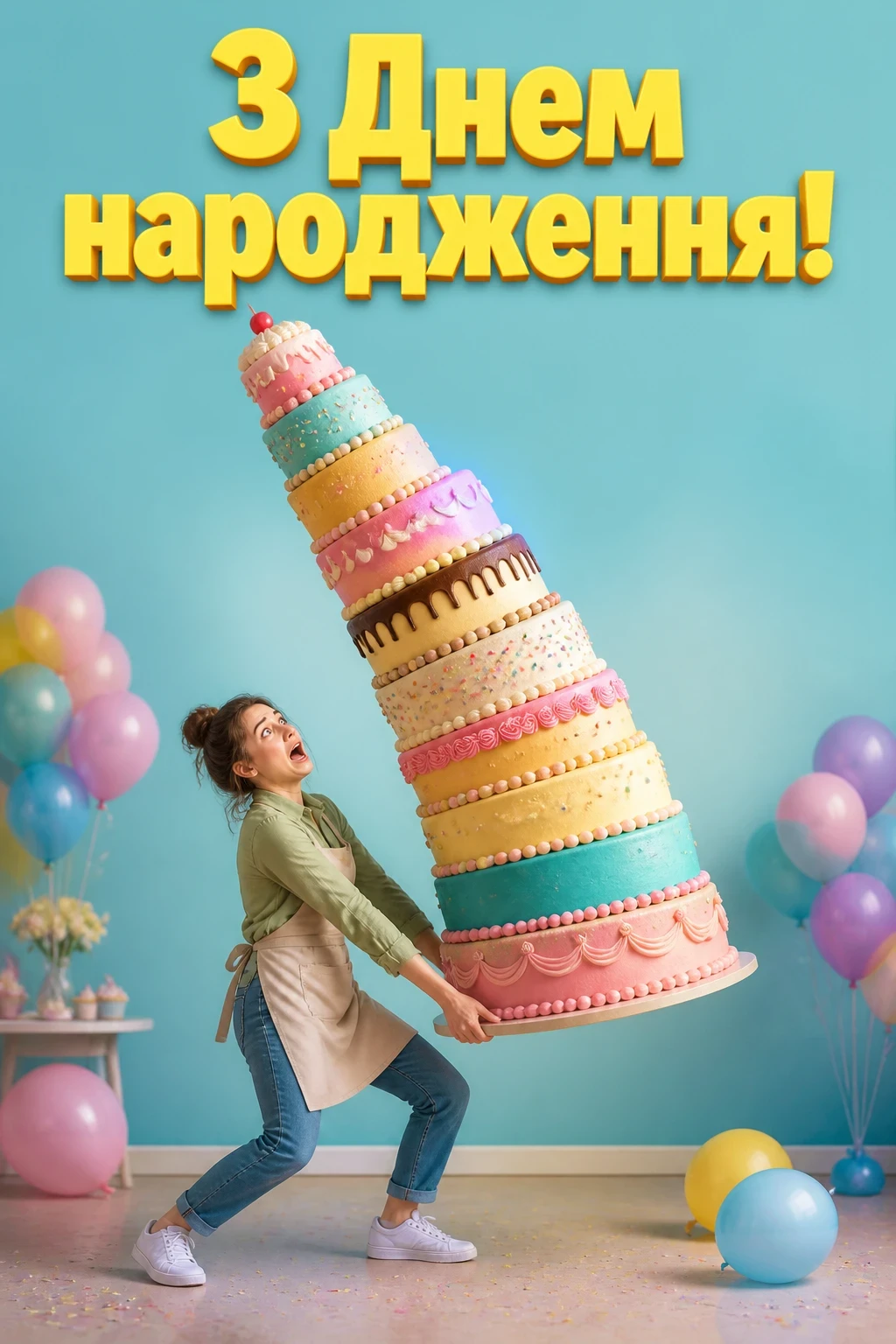 привітання з днем народження дівчині