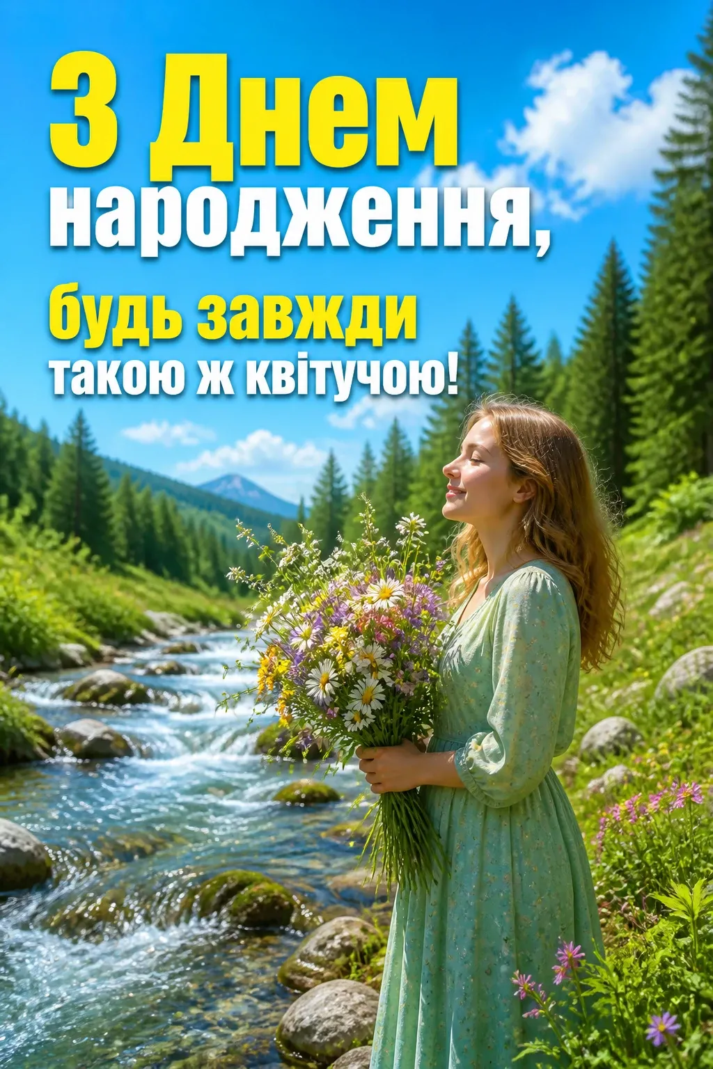 привітання з днем народження дівчині