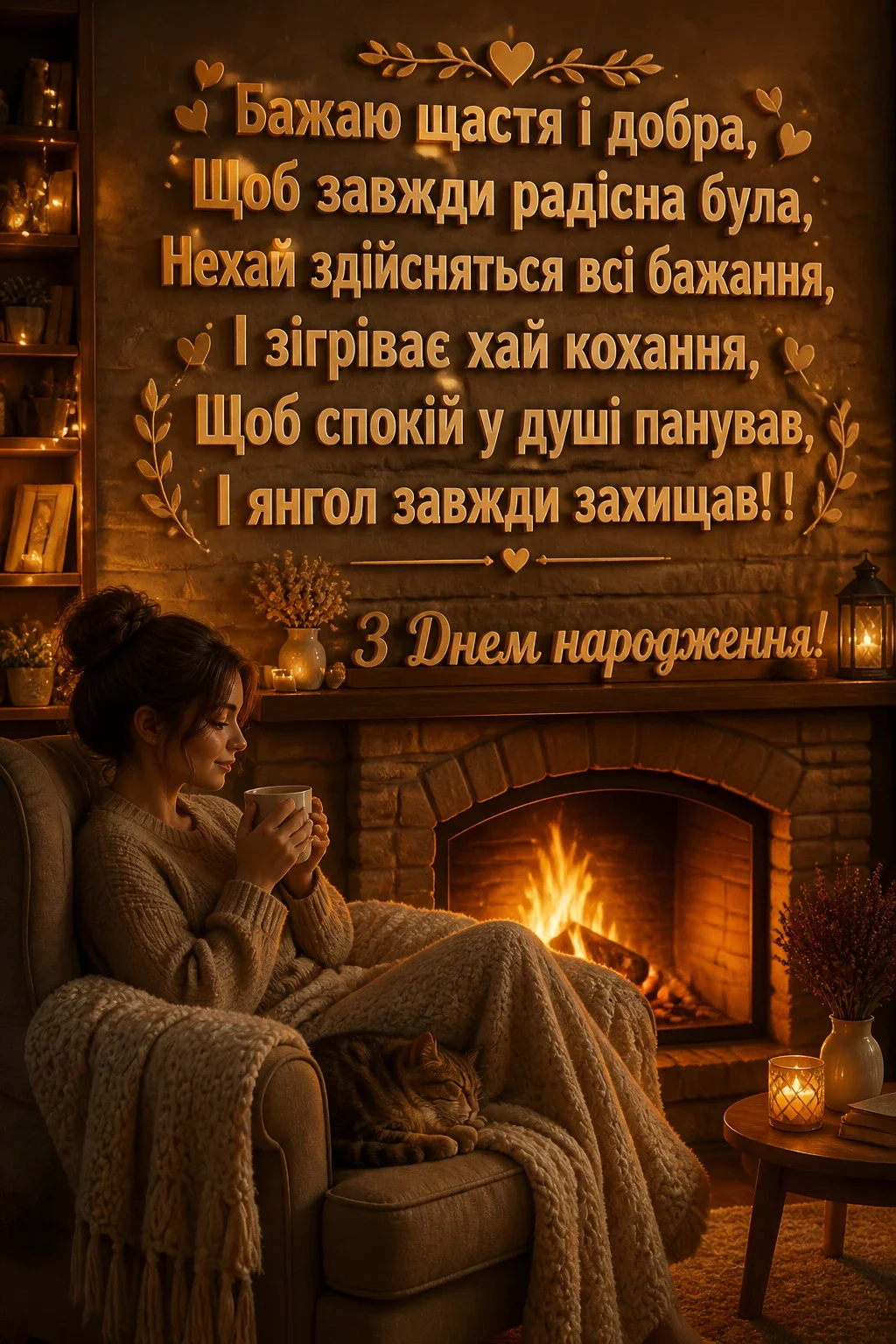 привітання з днем народження дівчині