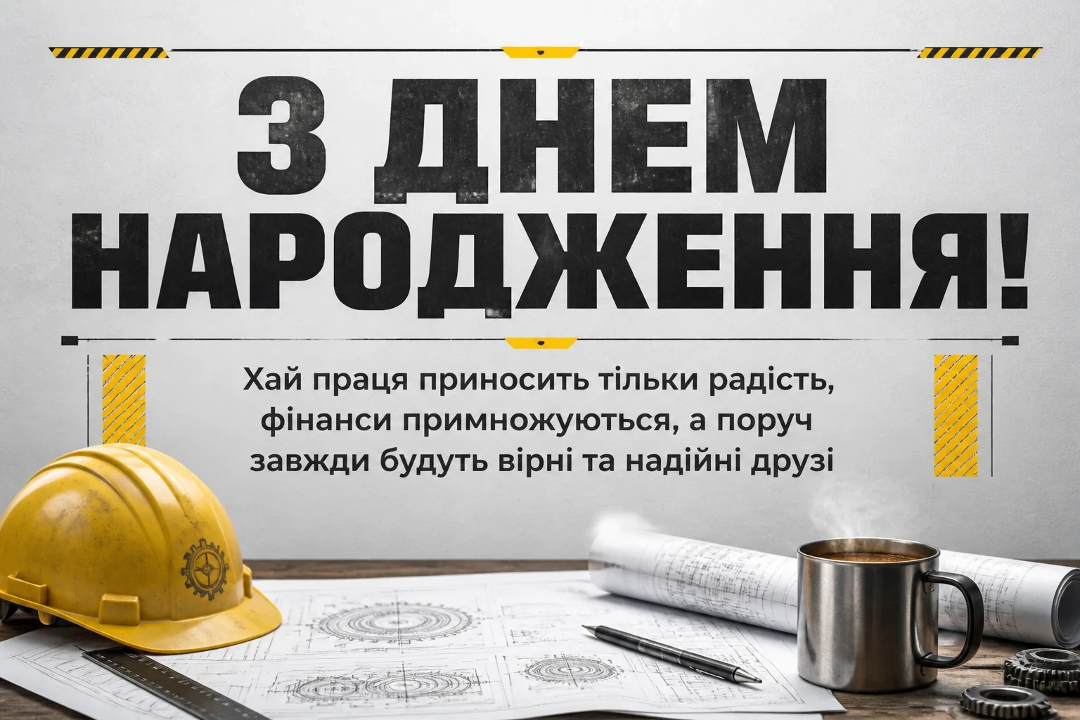 привітання чоловіку з днем народження