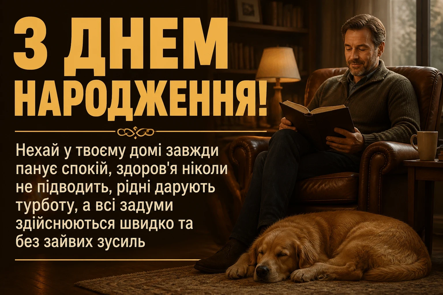 привітання чоловіку з днем народження