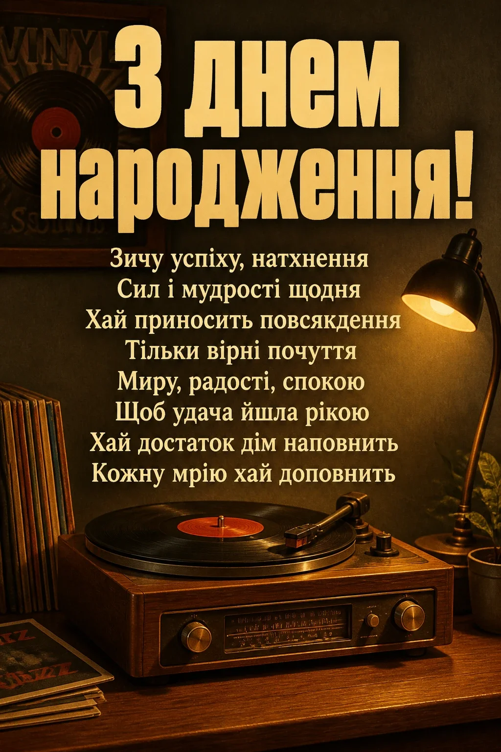 привітання чоловіку з днем народження