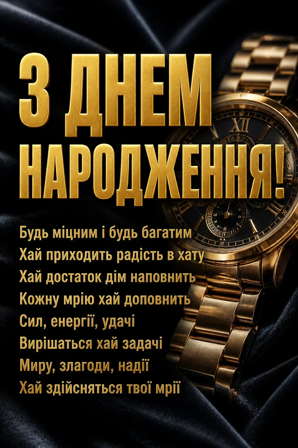 привітання чоловіку з днем народження