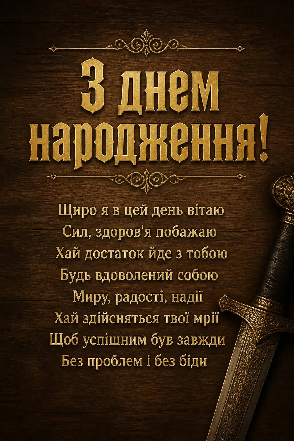 привітання чоловіку з днем народження