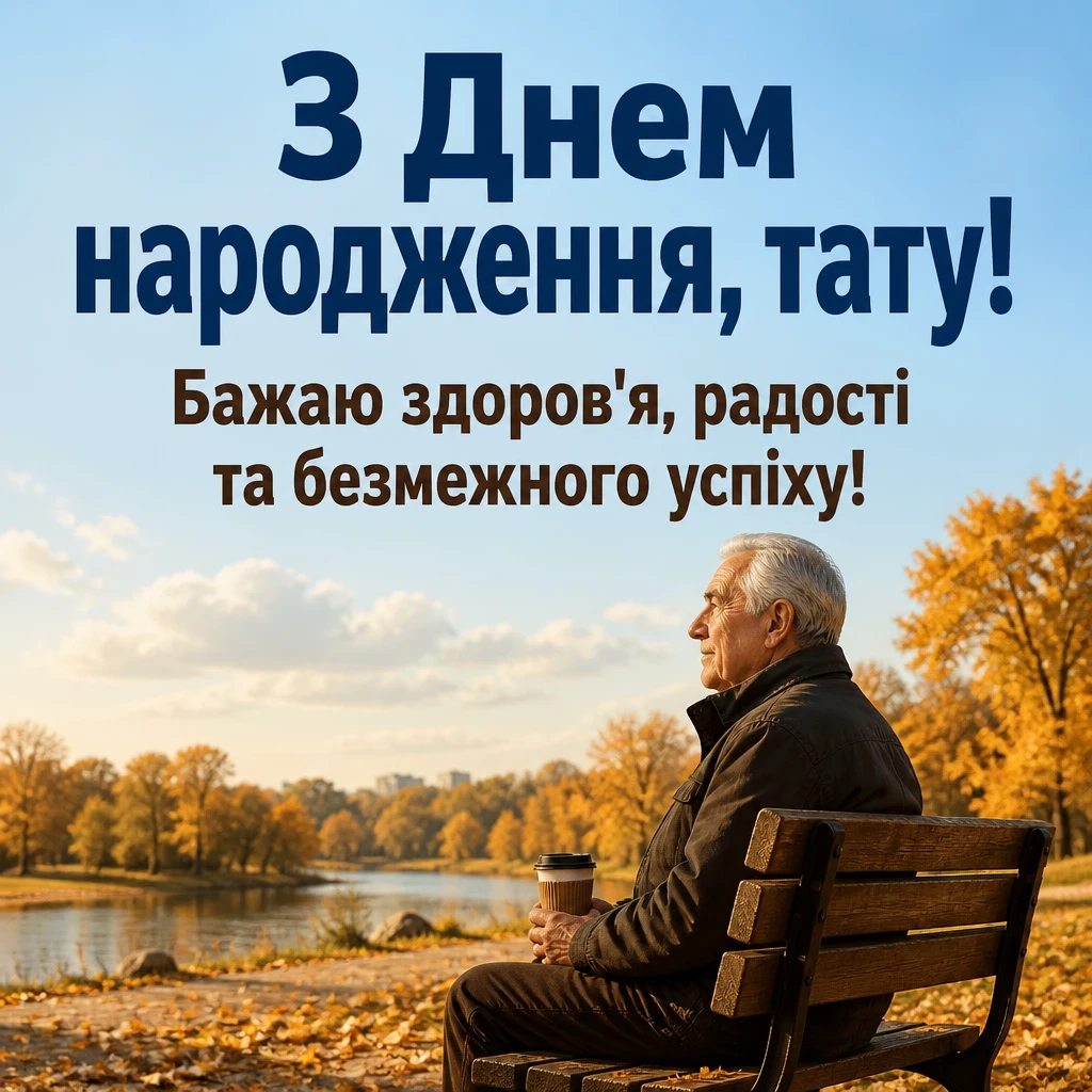 привітання з днем народження тата