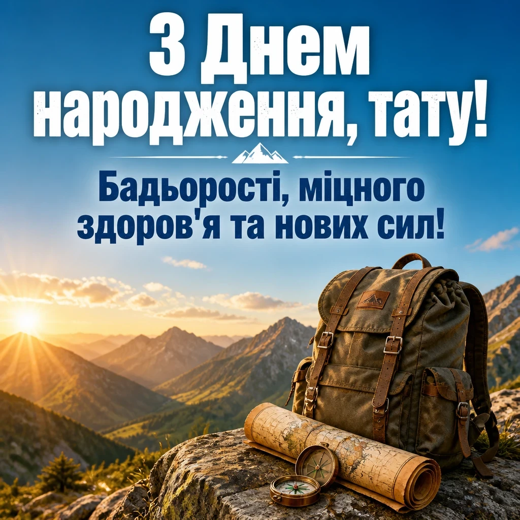 привітання з днем народження тата