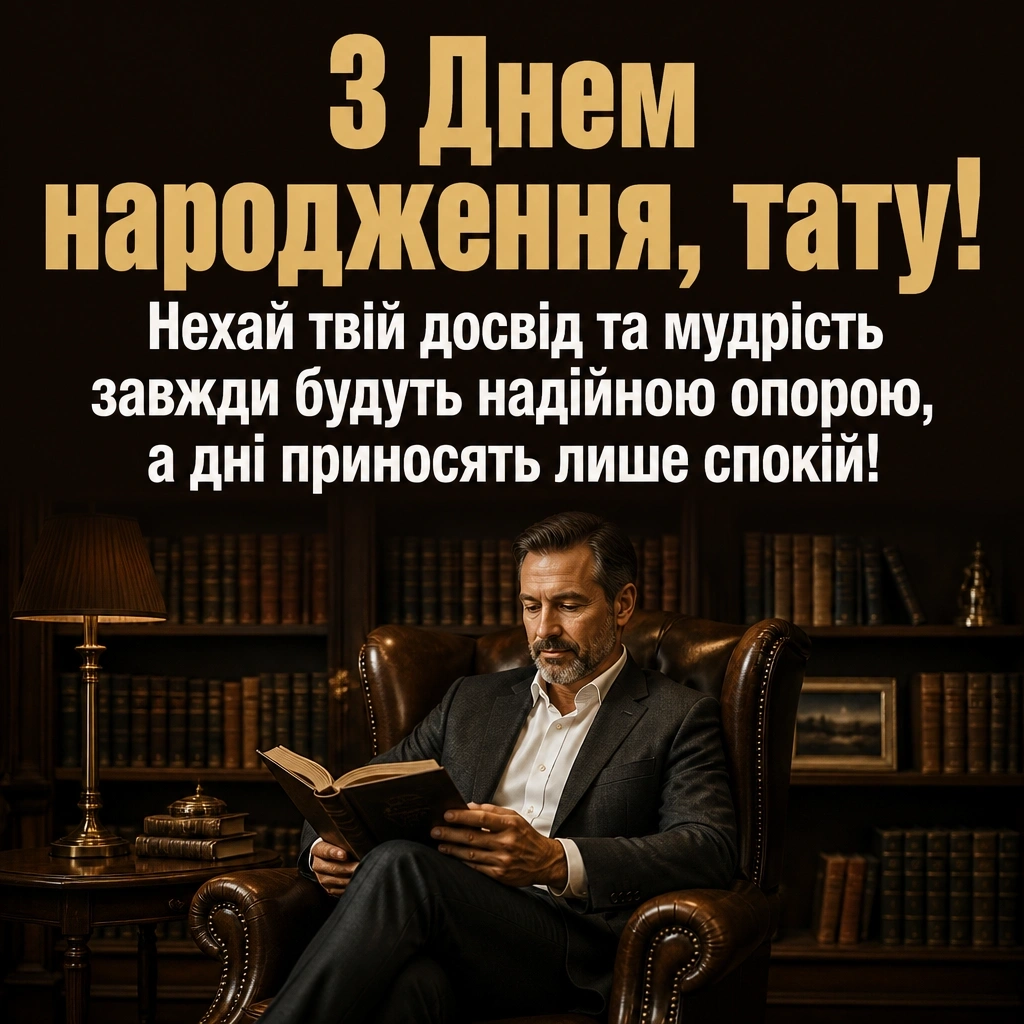 привітання з днем народження тата