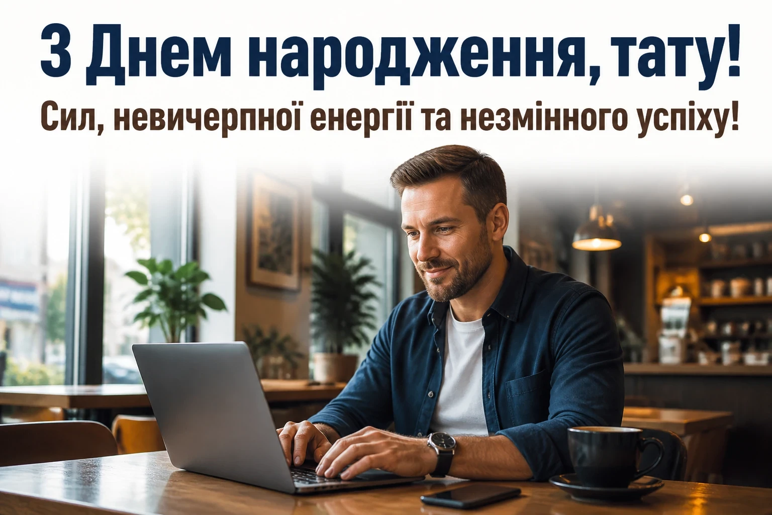 привітання з днем народження тата