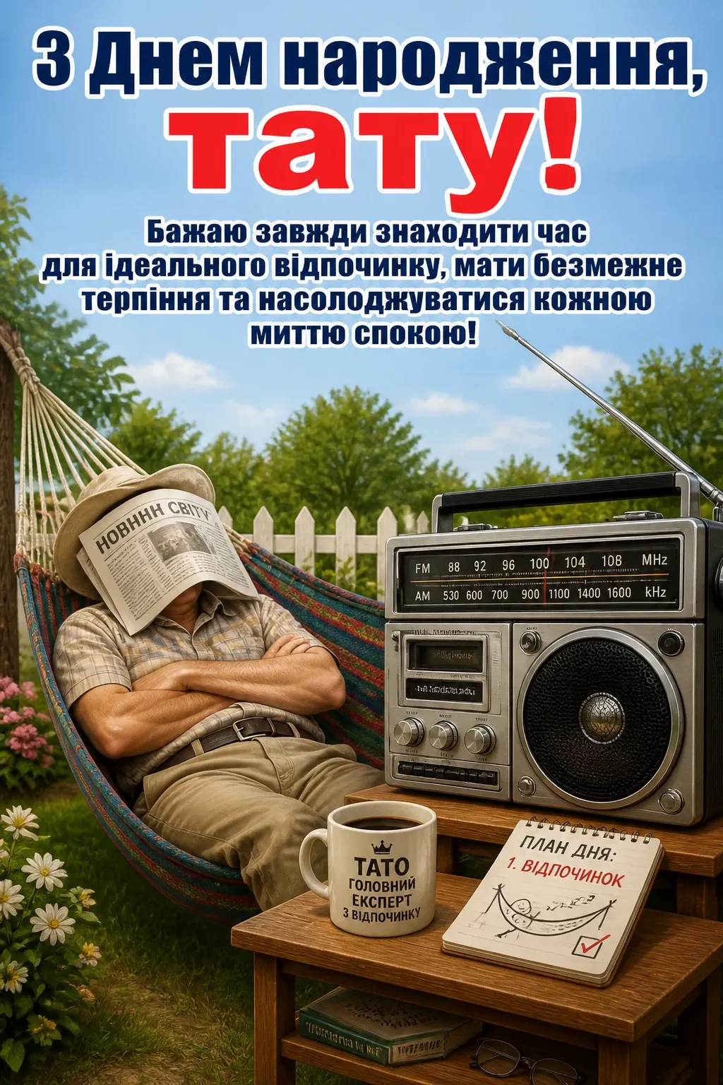 привітання з днем народження тата
