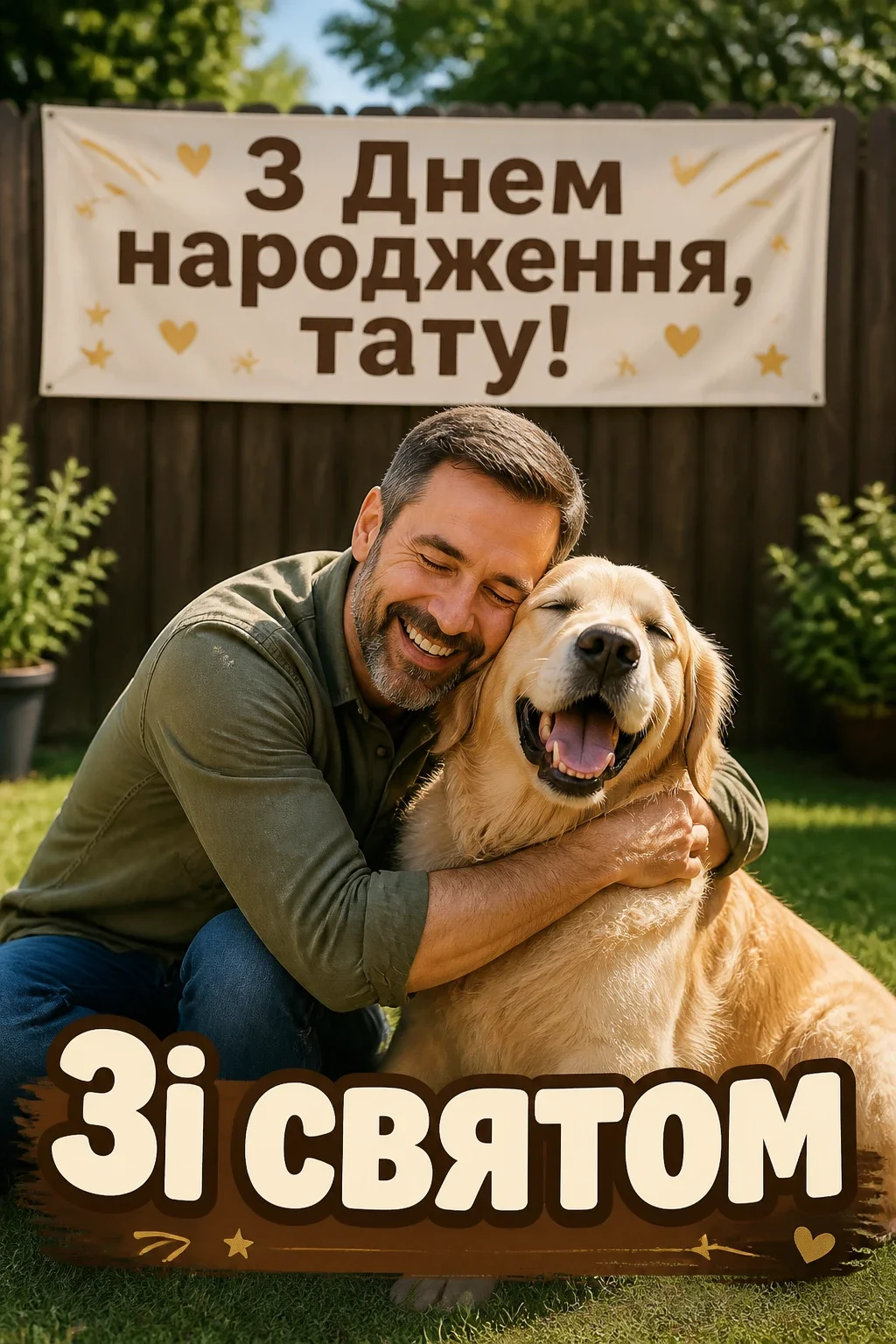 привітання з днем народження тата