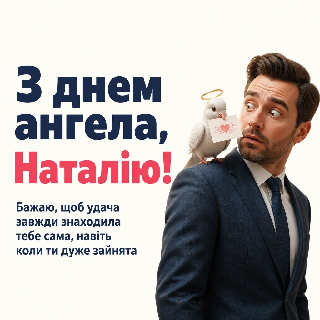 привітання з днем ангела наталії українською