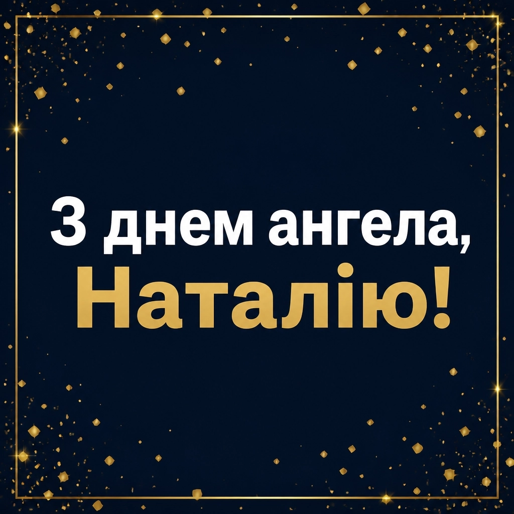 привітання з днем ангела наталії українською