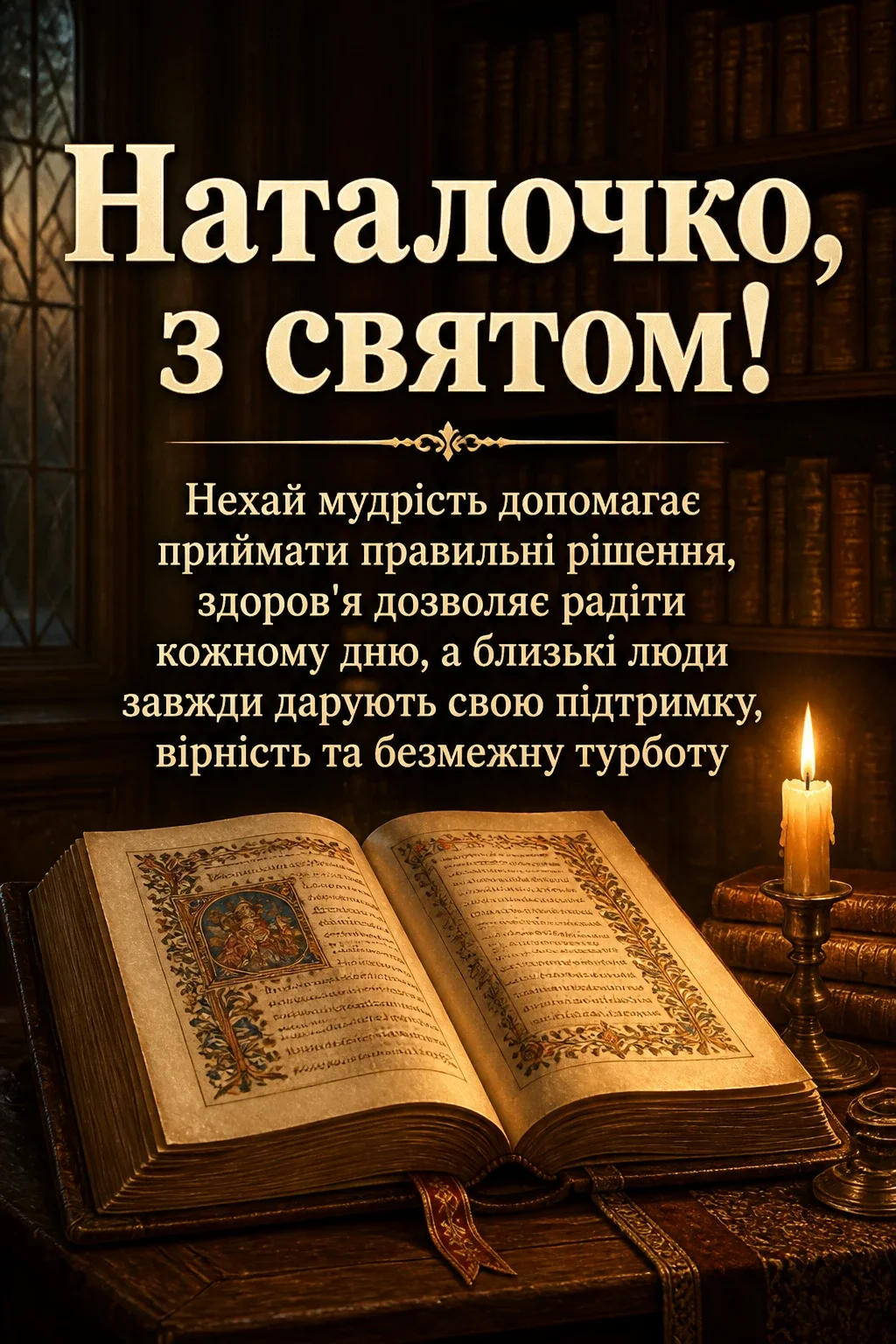 привітання з днем ангела наталії українською
