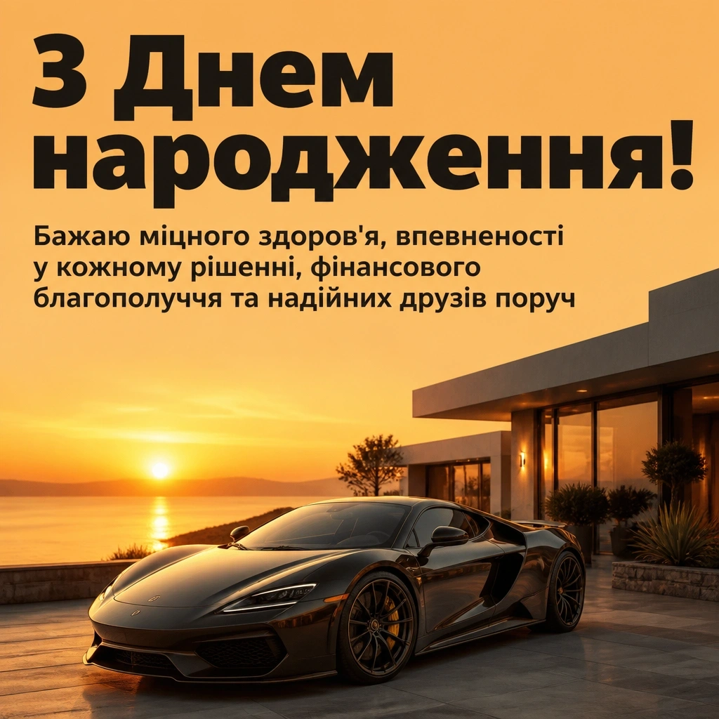 привітання другу з днем народження