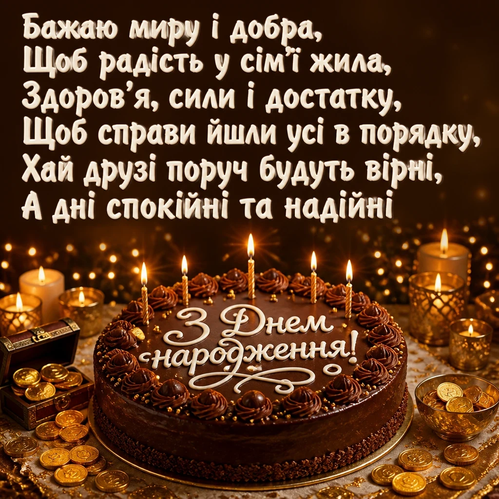 привітання другу з днем народження