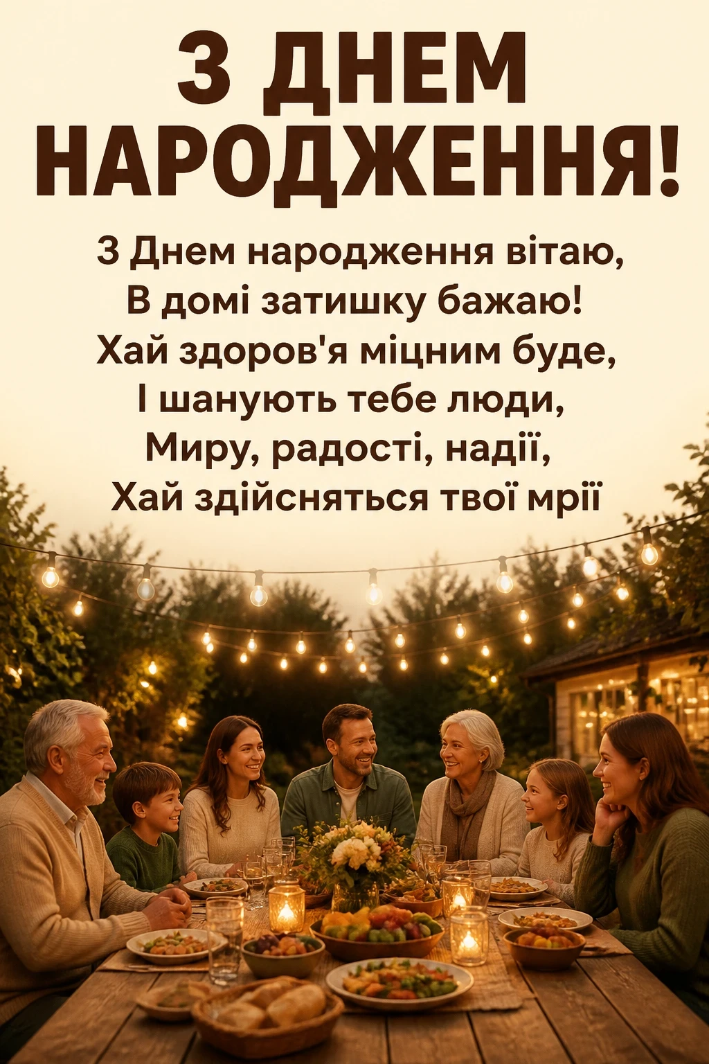 привітання другу з днем народження