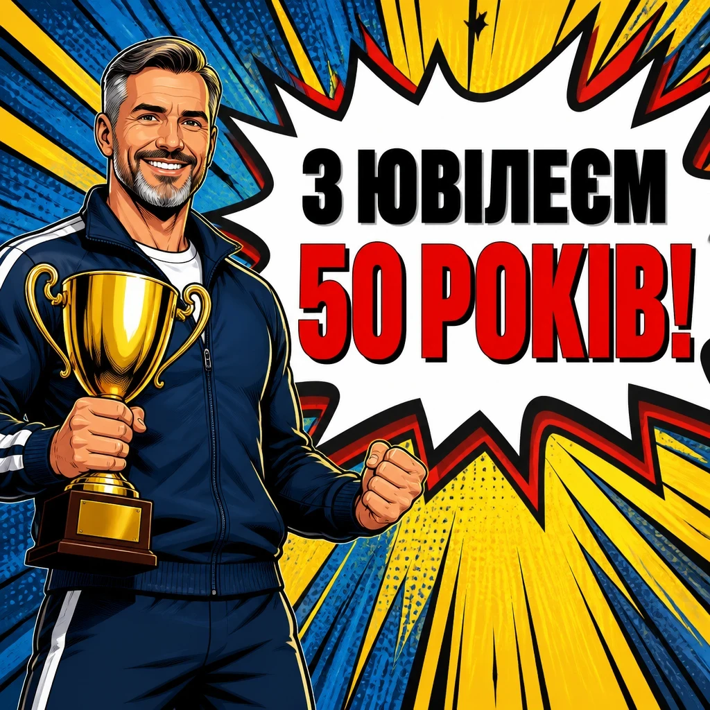 прикольні привітання вітальні листівки з ювілеєм 50 мужчині