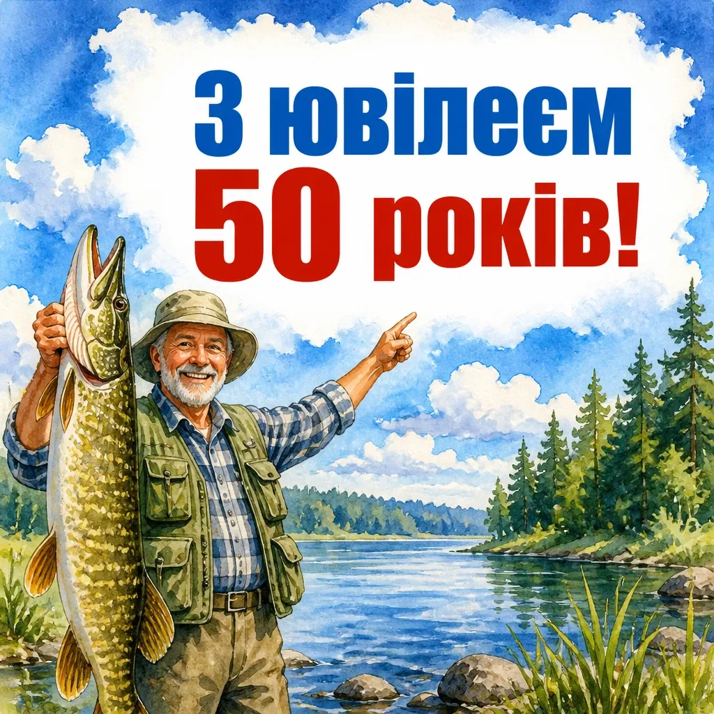 прикольні привітання вітальні листівки з ювілеєм 50 мужчині