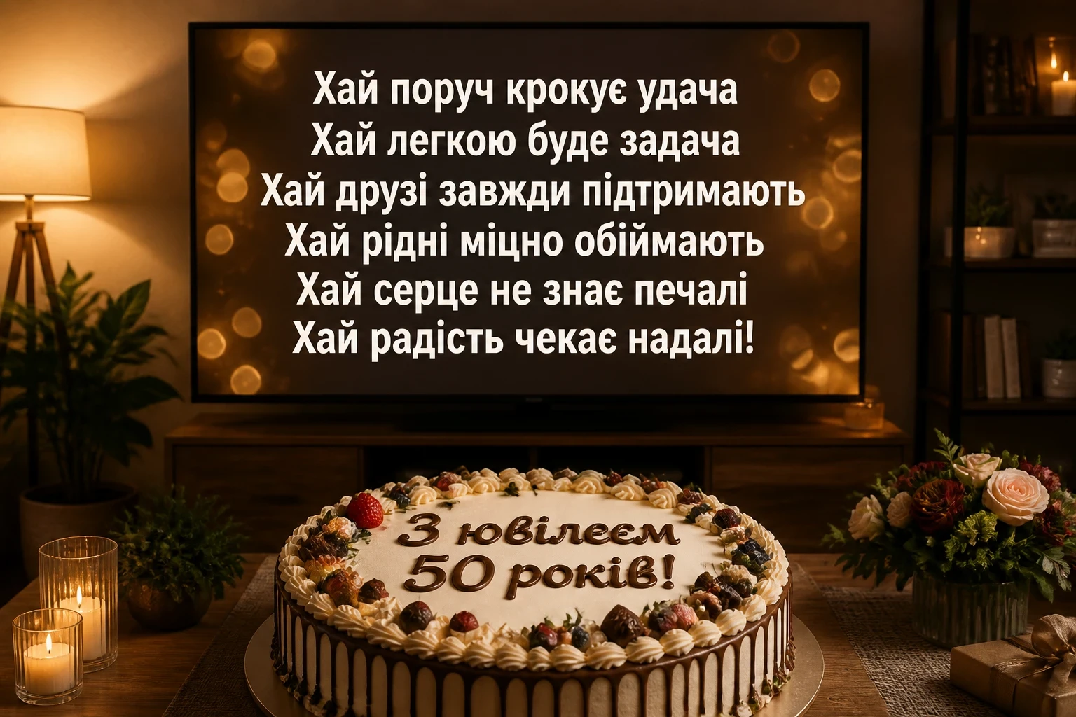 прикольні привітання вітальні листівки з ювілеєм 50 мужчині