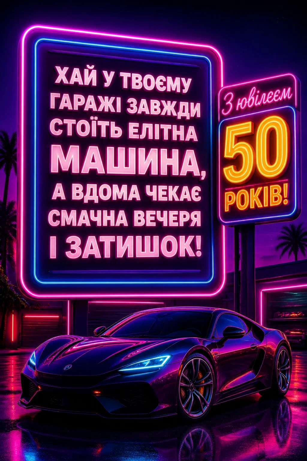 прикольні привітання вітальні листівки з ювілеєм 50 мужчині
