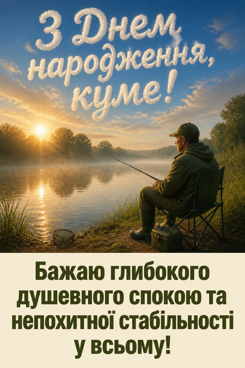 привітання кума з днем народження своїми словами