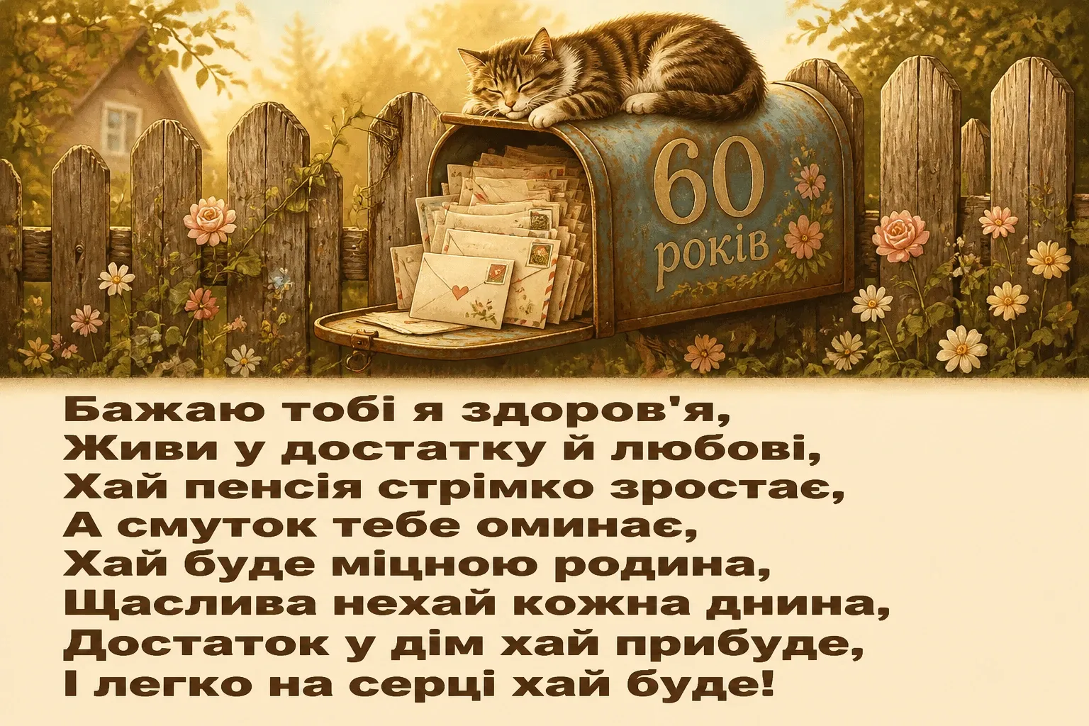 прикольні привітання з 60-річчям мужчині