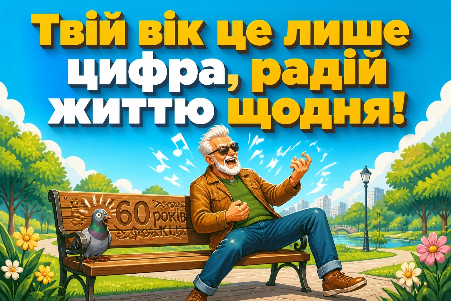 прикольні привітання з 60-річчям мужчині