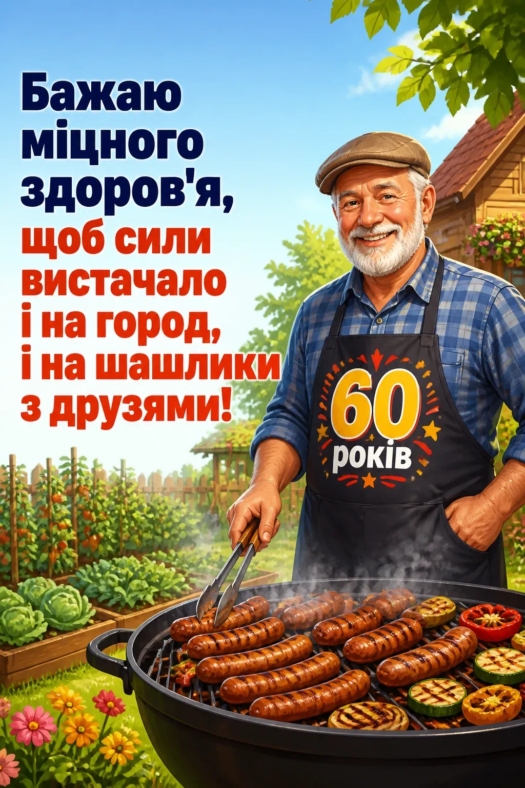 прикольні привітання з 60-річчям мужчині