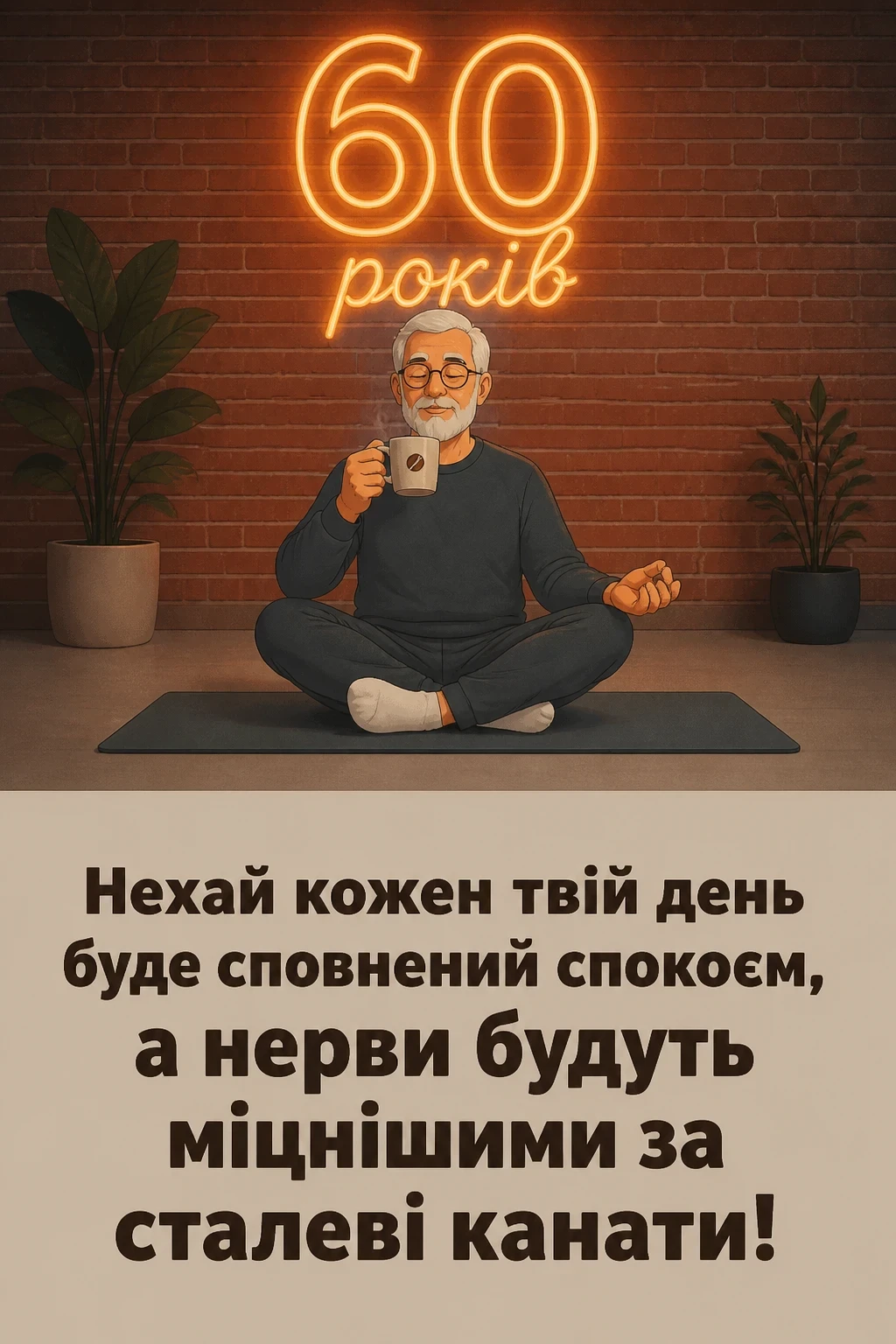 прикольні привітання з 60-річчям мужчині