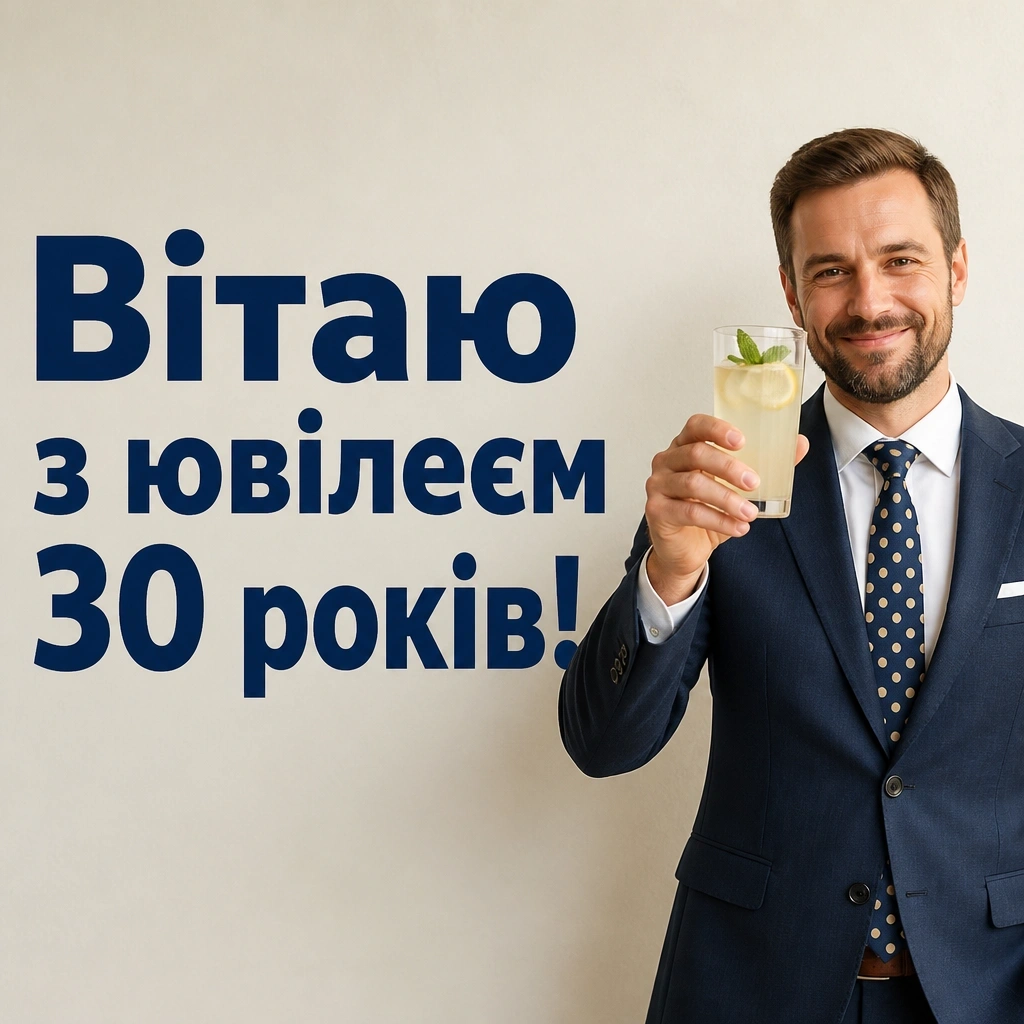 привітання з 30 річчям