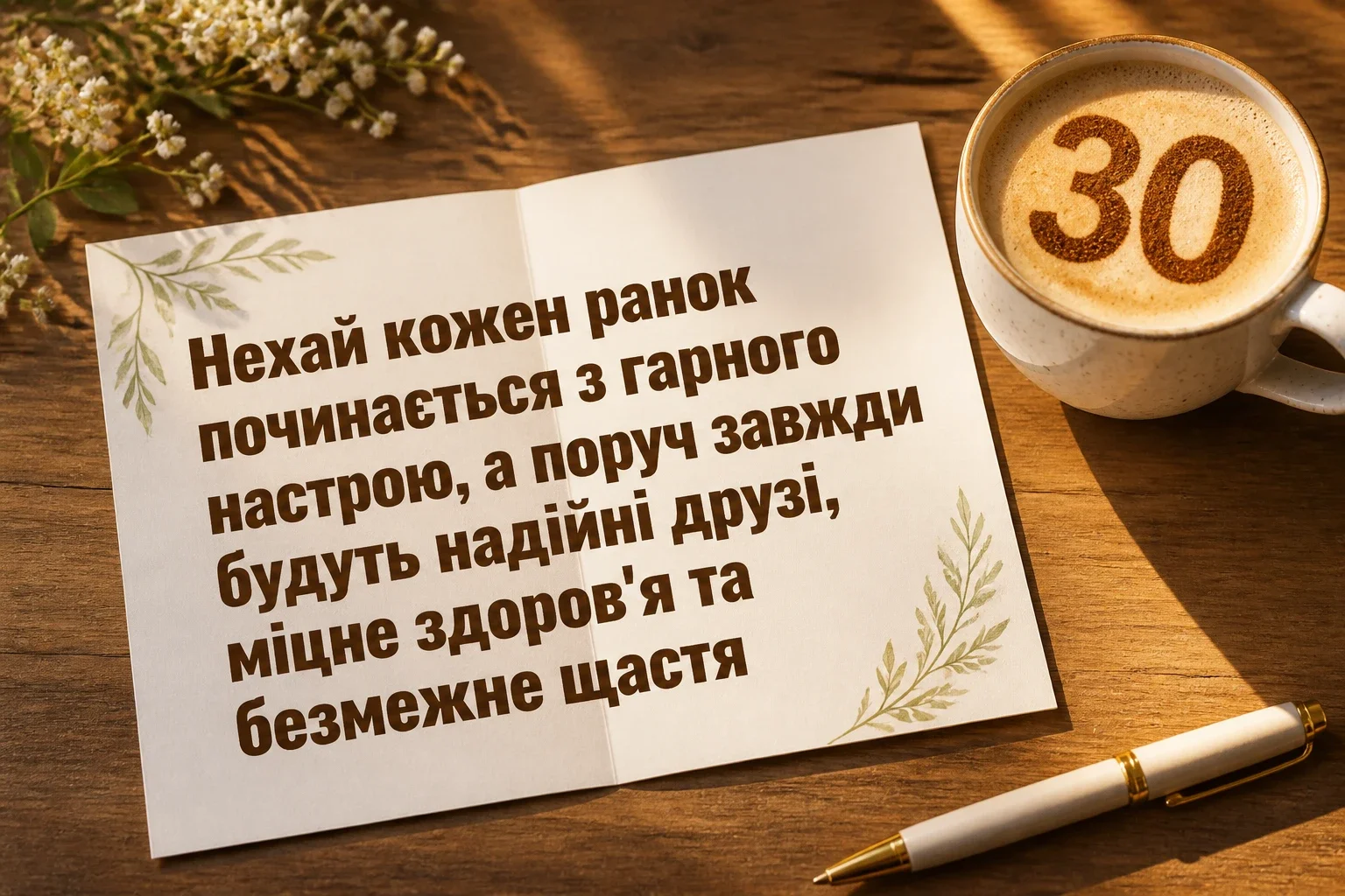 привітання з 30 річчям