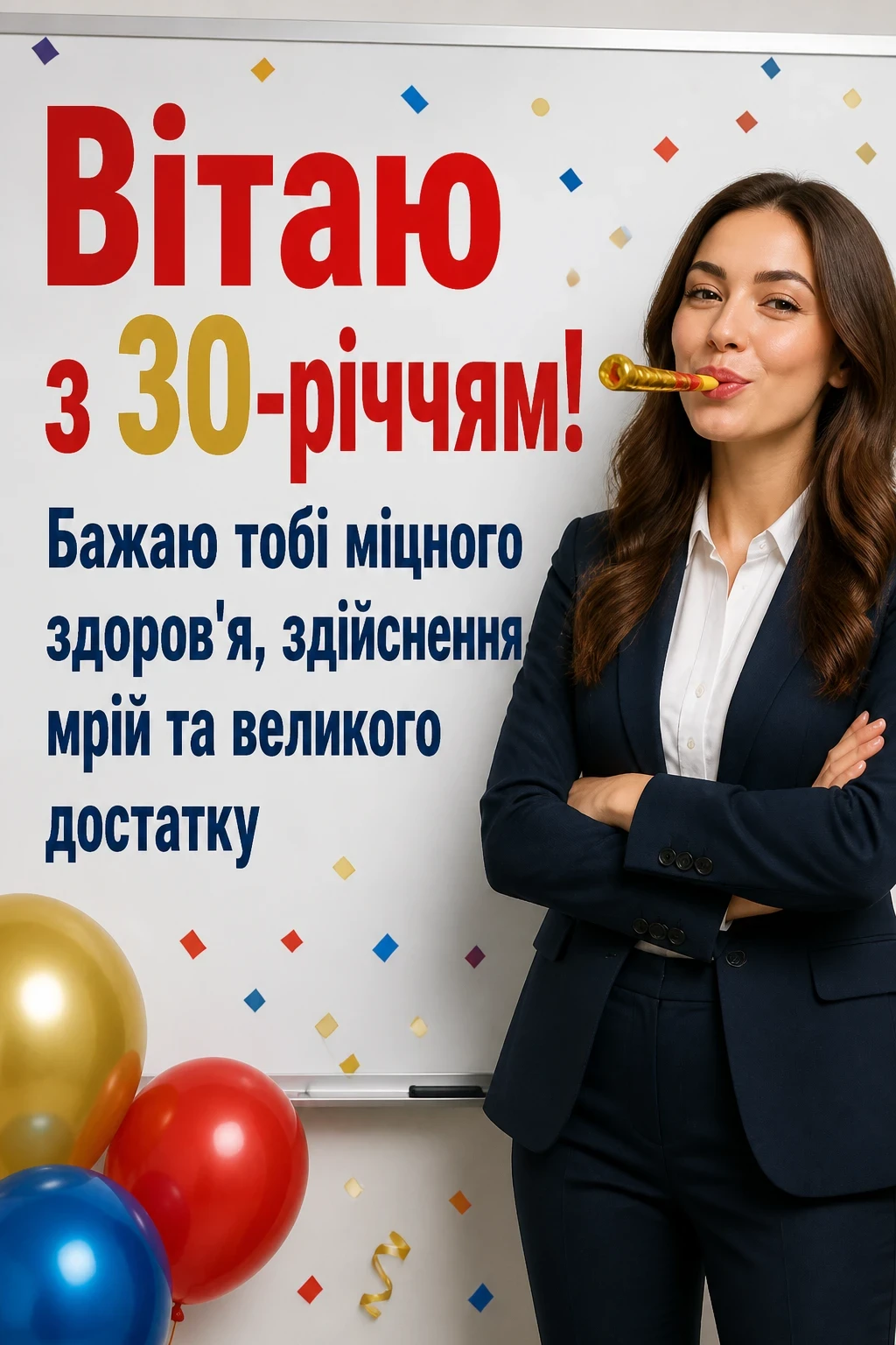 привітання з 30 річчям