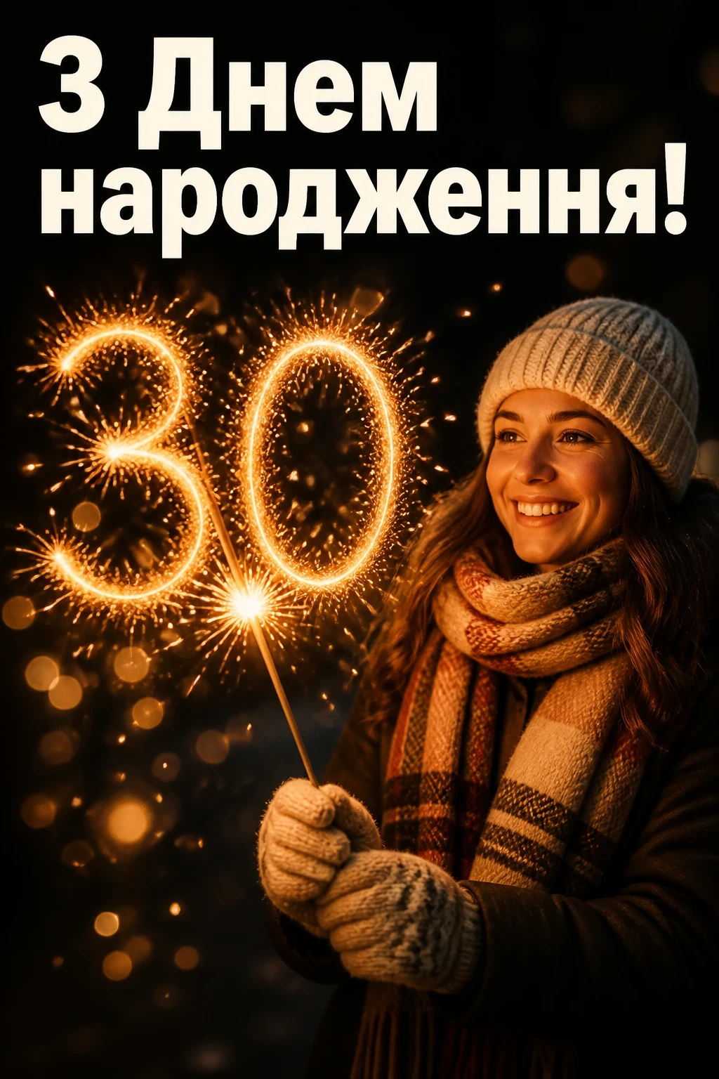 привітання з 30 річчям