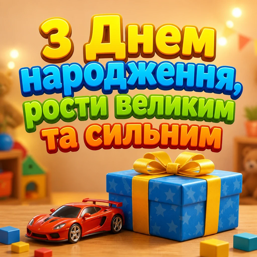 привітання онука з днем народження