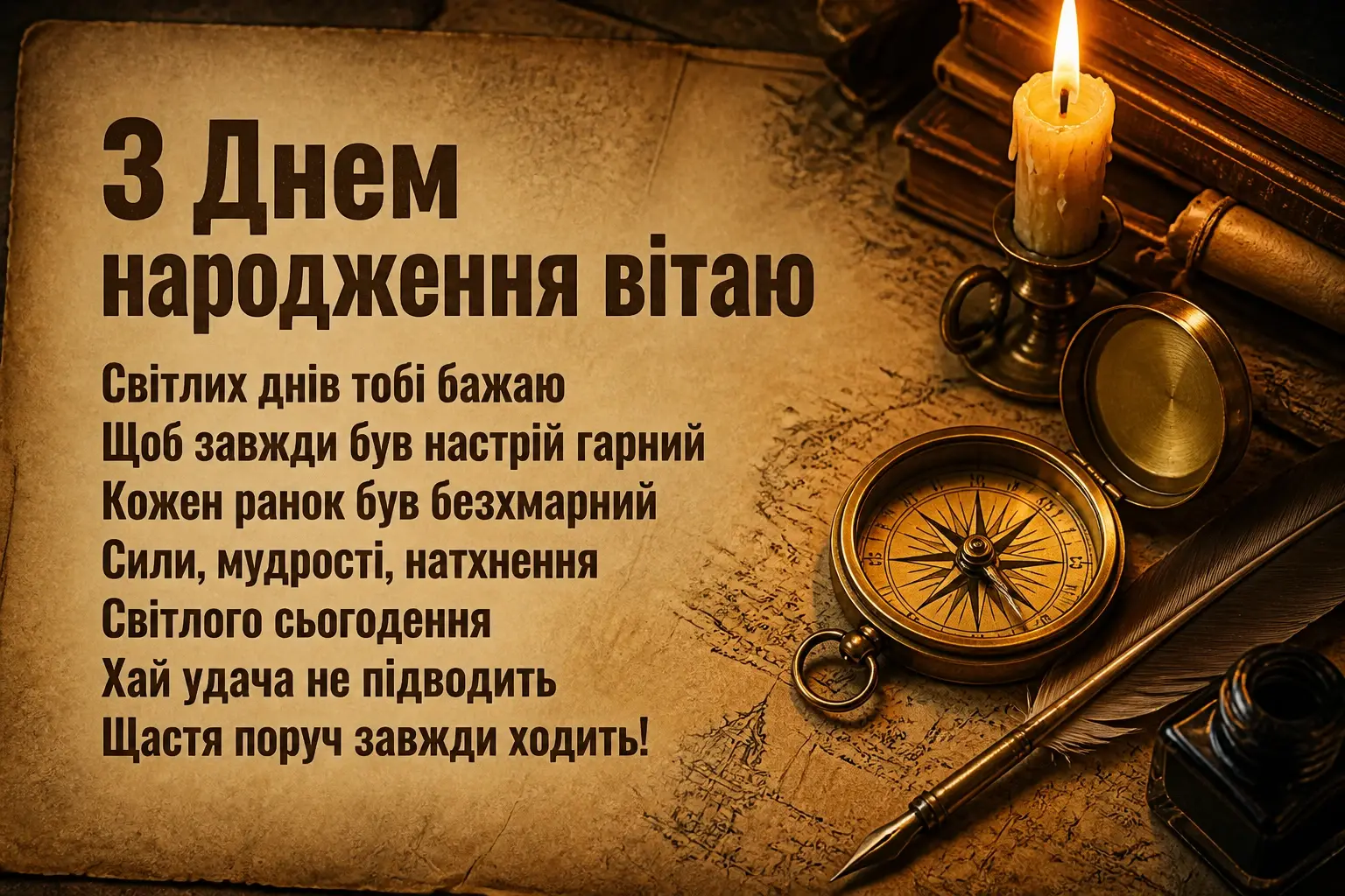 привітання онука з днем народження
