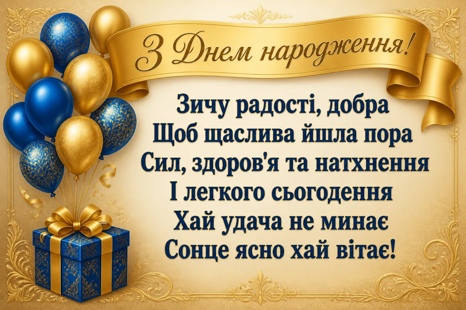 привітання онука з днем народження