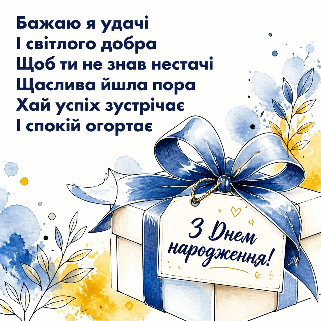 привітання з днем народження брату від сестри