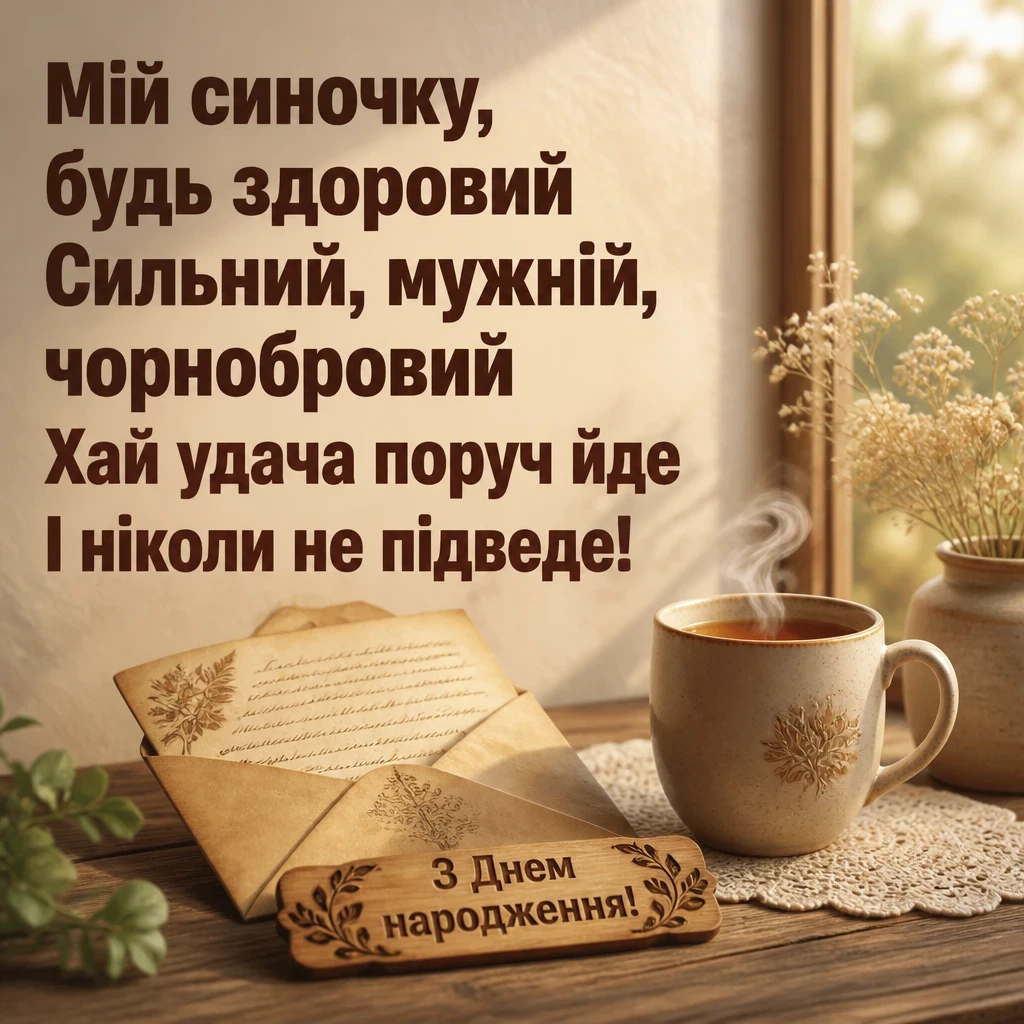 привітання з днем народження для сина від мами привітання з днем народження для сина від мами