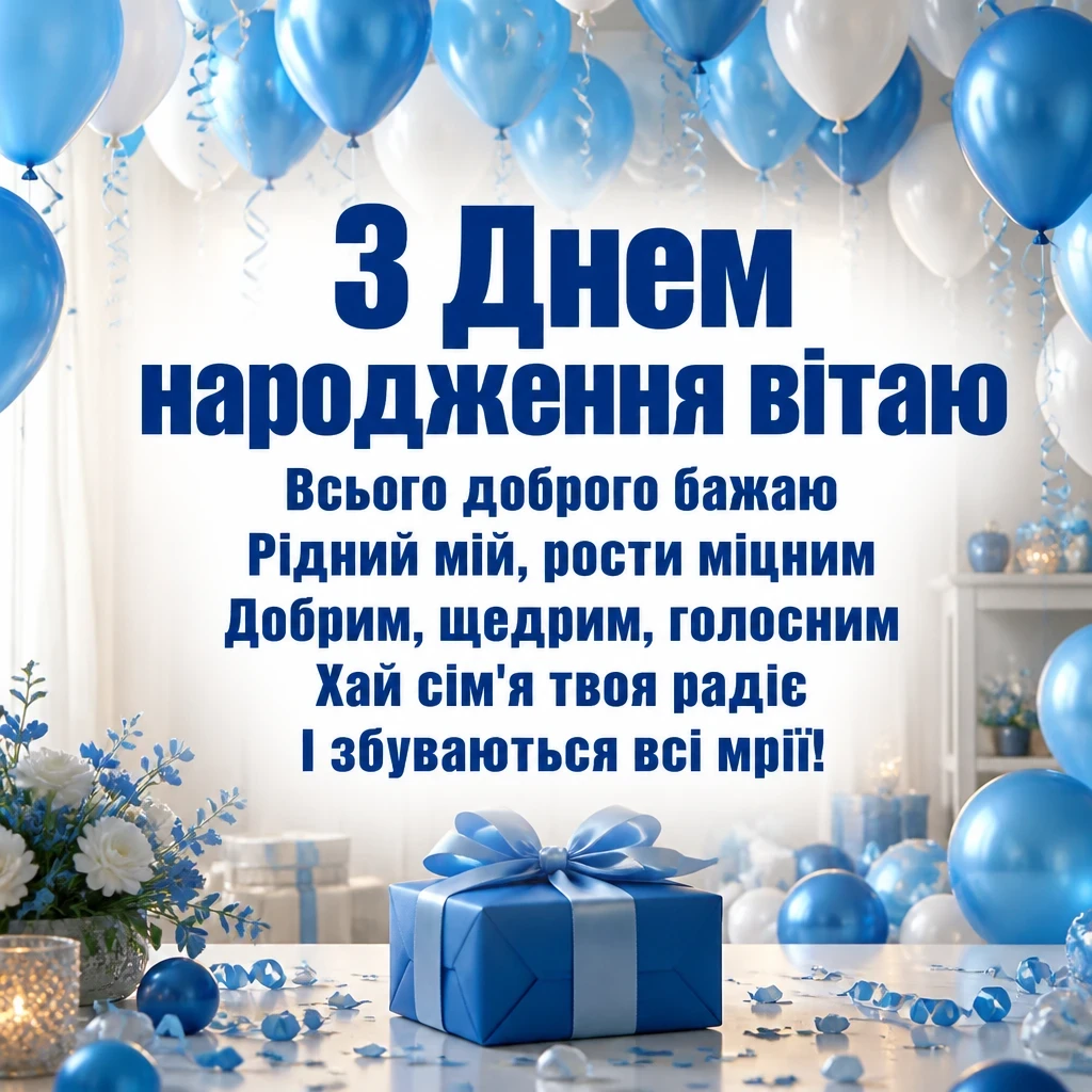 привітання з днем народження для сина від мами привітання з днем народження для сина від мами