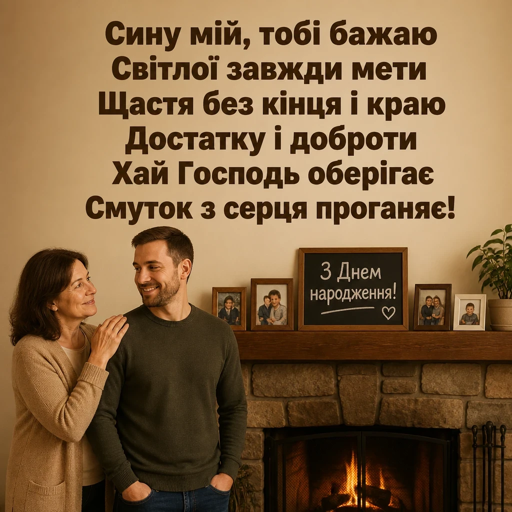 привітання з днем народження для сина від мами привітання з днем народження для сина від мами